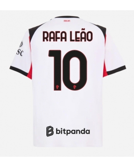 AC Milan Rafael Leao #10 Maglia Gara Trasferta Repliche 2025-26 Maniche Corte